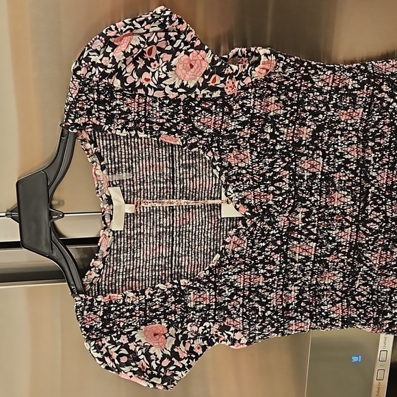 💕LOVESHACKFANCY💕 Trevor Dress ~ Raspberry Spice Latte Large L NWT - Picture 13 of 16